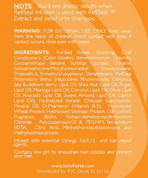 Offer: RefiSeal™ Infusion (8 oz) & Nutri-X Shampoo (8 oz.)